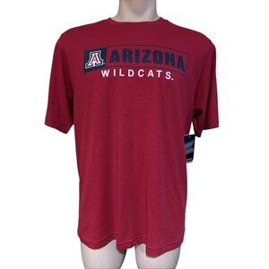 NEW Arizona Wildcats Colosseum Red Performance Shirt Men's L